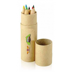 6 coloured pencils
